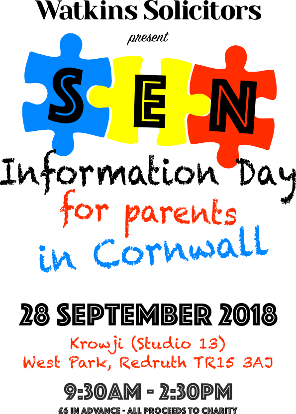 SEN Information Day for Parents in Cornwall