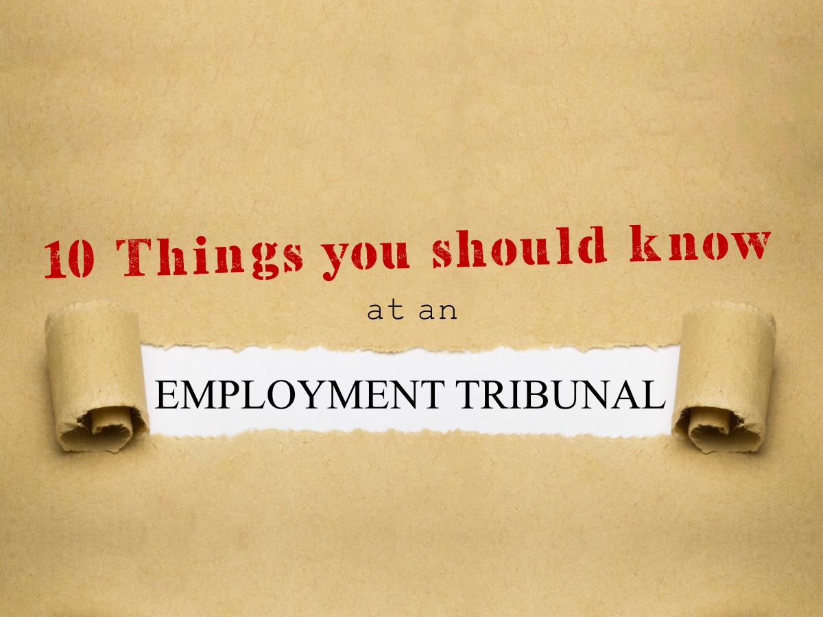 10 things you should know at an Employment Tribunal
